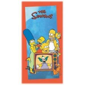 The Simpsons serviette de bain TV Addicted 152 x 76 cm  