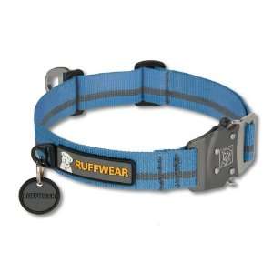  Ruffwear Top Rope Dog Collar, Glacial Blue, Medium Pet 