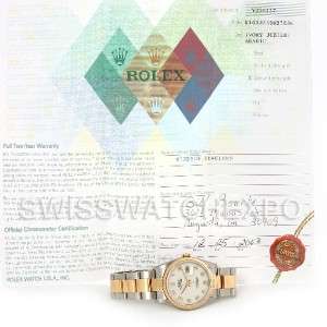 Rolex Datejust Steel and 18k Yellow Gold 16233 Unworn Watch  