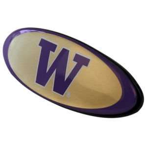  Washington Huskies Oval Barrette