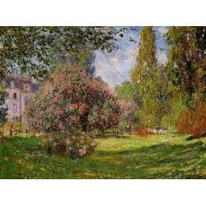 Oil Painting Reproductions, Art Reproductions, Claude Monet, The Parc 