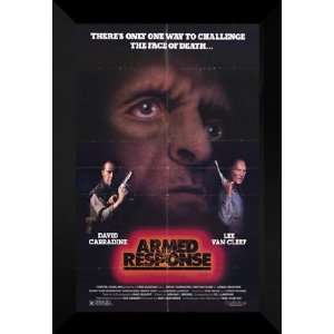  Armed Response 27x40 FRAMED Movie Poster   Style A 1986 