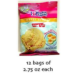 12 pack, Mango Delight, 2.75 oz bags, Baskin Robbins, Kosher  