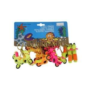 Bulk Pack of 120   Multi colored motorcycle keychains (Each) By Bulk 