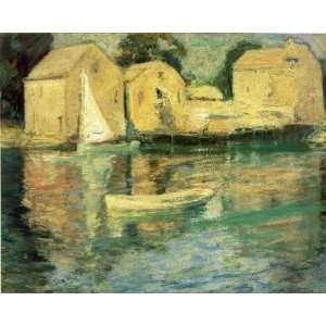   Oil Reproduction   John Henry Twachtman   24 x 20 inches   Cos Cob