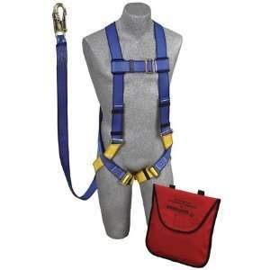  Protecta AB17533 Full Body Fall Protection Harness and 6ft 