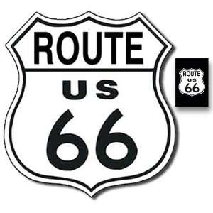 Route 66 Bundle   2 items Route US 66 Tin Metal Retro 