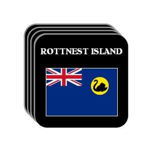 Western Australia   ROTTNEST ISLAND Set of 4 Mini Mousepad Coasters
