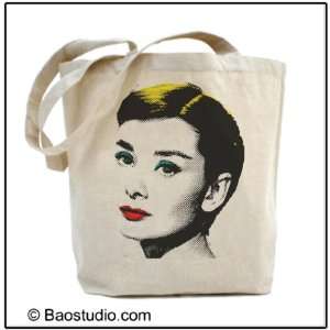  Audrey Hepburn   Pop Art Canvas Tote Bag 