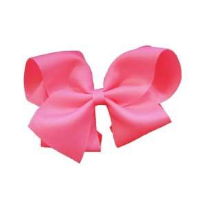  Pink Extra Large Bow Barrette