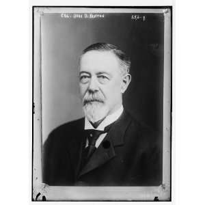  Photo Col. Joel D. Benton, portrait bust 1900