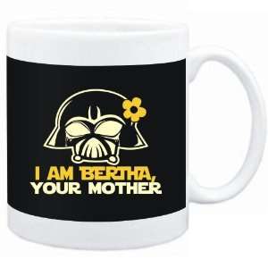  Mug Black  I am Bertha, your mother  Female Names 