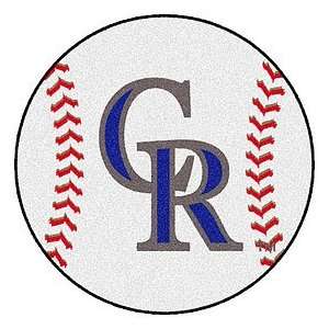 Colorado Rockies MLB 29 Baseball Mat 