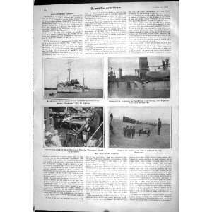 1905 Scientific American Bennington Ship Disaster 