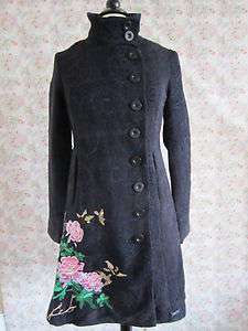 Desigual Womens Authentic FLORENCIA Coats Jackets Size 36 38 40 42 44 