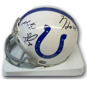  Doss, Harper, and Jackson Autographed Mini Helmet   Sports 