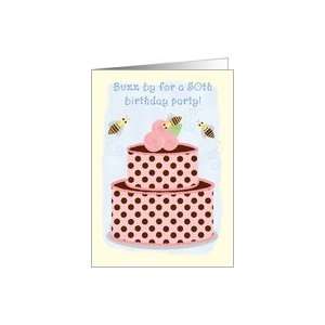    Birthday Party Invitations 50 Bees and Cake Card Toys & Games