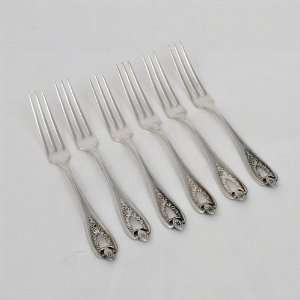   by 1847 Rogers, Silverplate Berry Forks, Set of 6