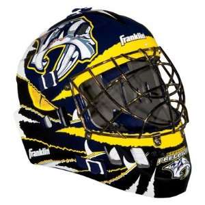   NHL Nashville Predators SX Pro Goalie Face Mask 1000