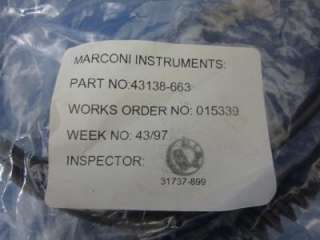 Marconi Instruments 6960A RF Power Meter  