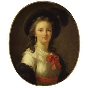   Vigée Le Brun   24 x 28 inches   Self portrait 2