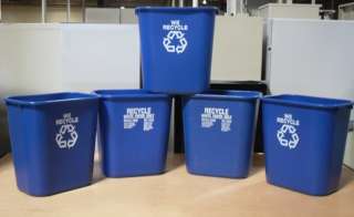   Recycling Bins by Rubbermaid 2956 waste basket trash can bin  
