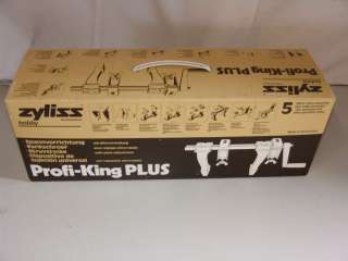 The Original Zyliss Profi King Plus Vice and Clamping System Hobby New 