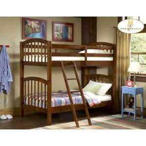  The Michael Rich Brown Finish Bunk bed