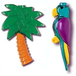  Parrot & Palm Tree Indoor Outdoor Party String Lights 
