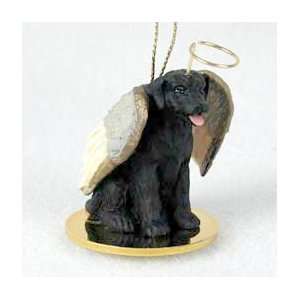  Black Labrador Retriever Angel Ornament