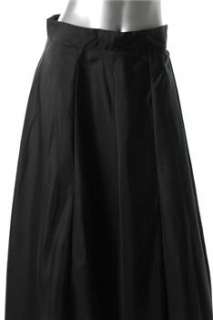 Onyx Nite NEW Black Pleated A line Skirt Sale L  