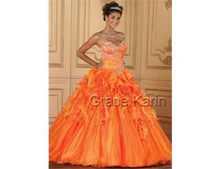   Quinceanera wedding Dress Prom Ball Gown Cocktail Evening Dresses