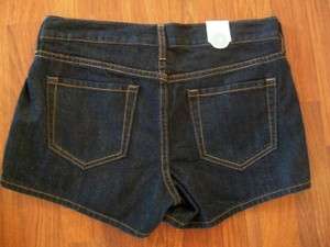 NWT Old Navy Diva Mini Low Rise Blue Jean Shorts Sizes 2   4   6 