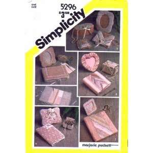  Simplicity 5296 Sewing Pattern Desk Dresses Accessories 