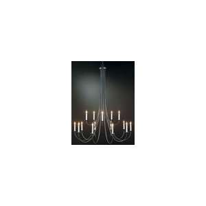 MTO Chandelier 15 Arm 2Tier by Hubbardton Forge   19104315LC  