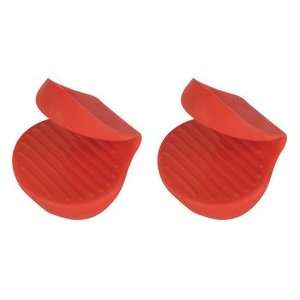  Trudeau Silicone Pinch Holders (2)   Red Patio, Lawn 