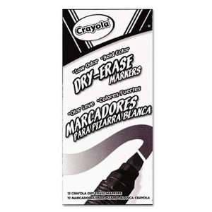  Crayola 98 9626 038 Crayola Dry Erase Marker, Chisel Tip 
