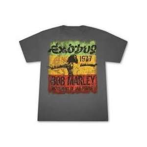 Bob Marley Exodus 1977 Movement Of Jah People (bronze color) XL T 