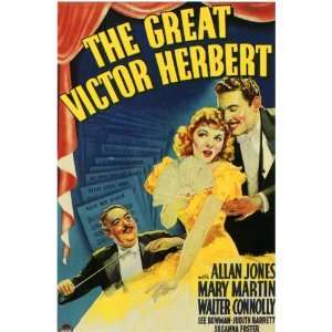  The Great Victor Herbet Movie Poster (11 x 17 Inches 
