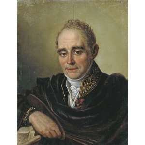   Vladimir Borovikovsky   24 x 32 inches   Portrait of Vladimir Borovi