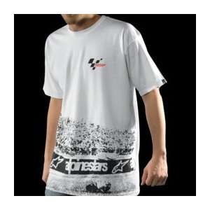  MotoGP Crowd T Shirt , Color White, Size 2XL, Style MotoGP 