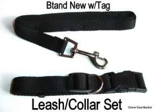 BRAND NEW DOG PUPPY PET Leash & Collar Set Combo Matching Adjustable 
