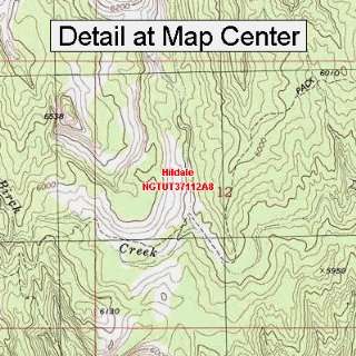   Quadrangle Map   Hildale, Utah (Folded/Waterproof)