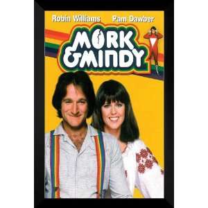  Mork and Mindy FRAMED 27x40 TV Promo Poster