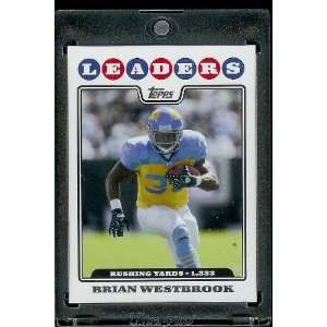  2008 Topps # 291 Brian Westbrook LL League Leaders 