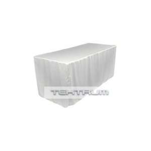   TABLE DJ JACKET COVER FOR TRADE SHOW   WHITE COLOR