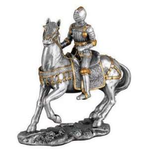  Sir Marhaus On Horse   Pewter   Collectible Figurine 