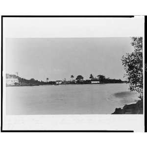    View of Water Street, Monrovia, 1895,Liberia