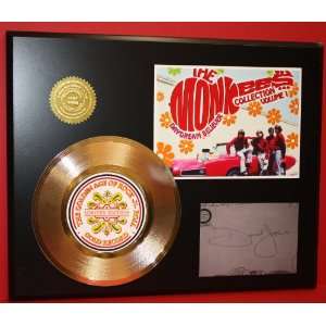 Monkees 24kt Gold Record Signature Series LTD Edition Display ***FREE 