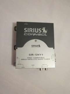 SIRIUS Connect SIR SNY1 Sony Satellite Radio Tuner  